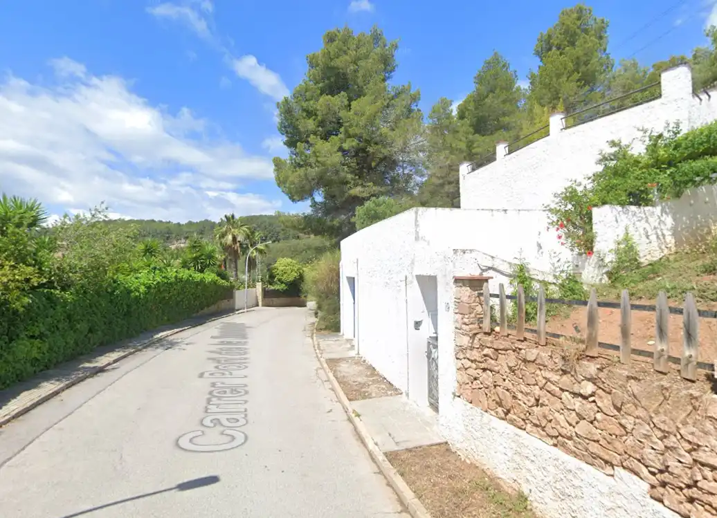 Vista exterior de Pis en venda en Vallirana