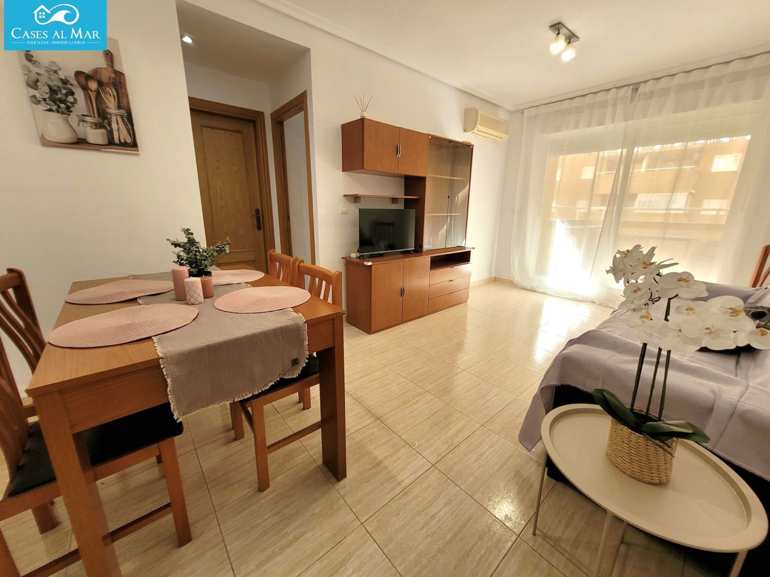 Sala d'estar de Apartament en venda en Oropesa del Mar / Orpesa amb Aire condicionat, Calefacció i Terrassa