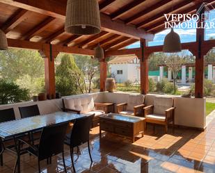 Terrassa de Casa o xalet en venda en Fuentidueña de Tajo amb Aire condicionat, Calefacció i Jardí privat