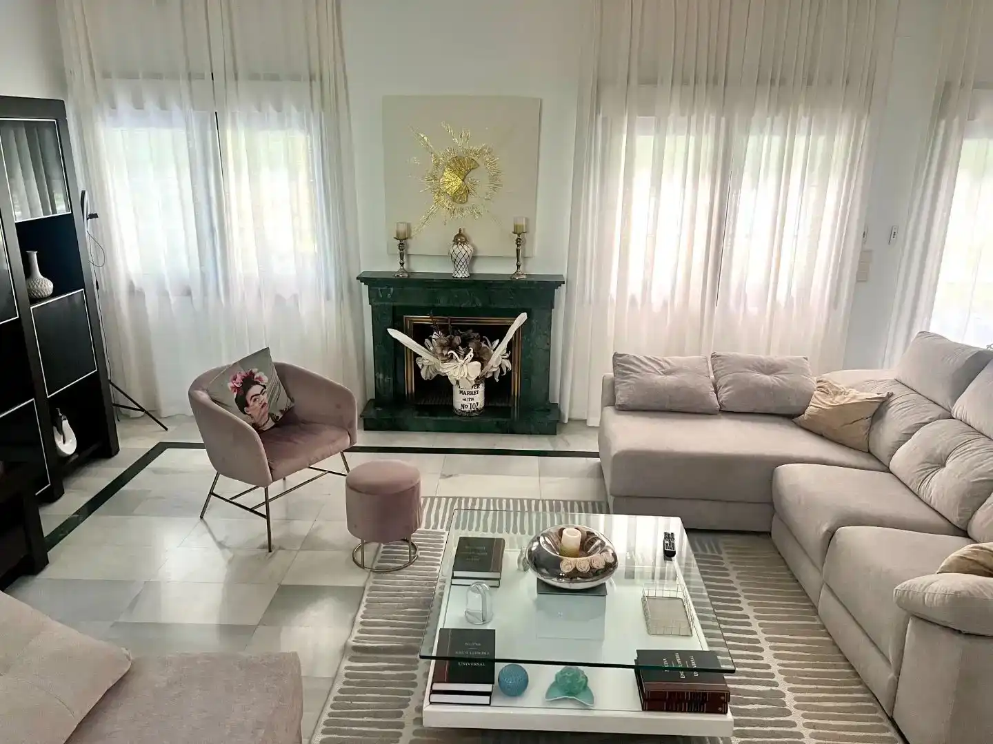 Sala d'estar de Pis en venda en Guadarrama amb Aire condicionat i Piscina