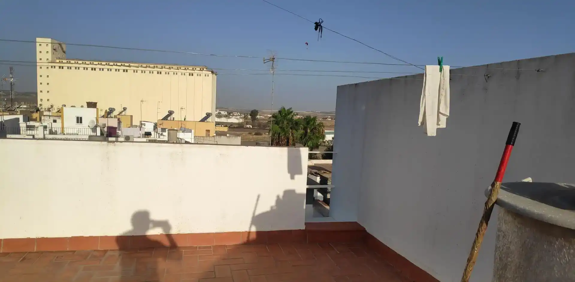 Terrassa de Casa adosada en venda en Marchena amb Aire condicionat i Moblat