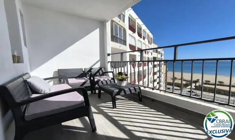 Terrace of Apartments for sale in Empuriabrava  with Air Conditioner, Heating and Parquet flooring