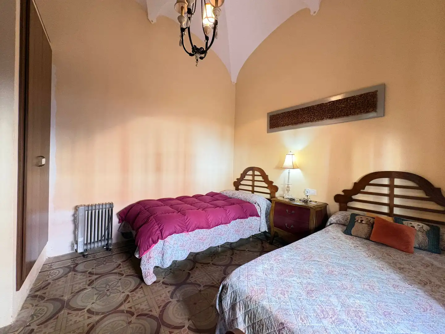 Bedroom of Houses for sale in Lobón  with Terrace, Storage room and Furnished