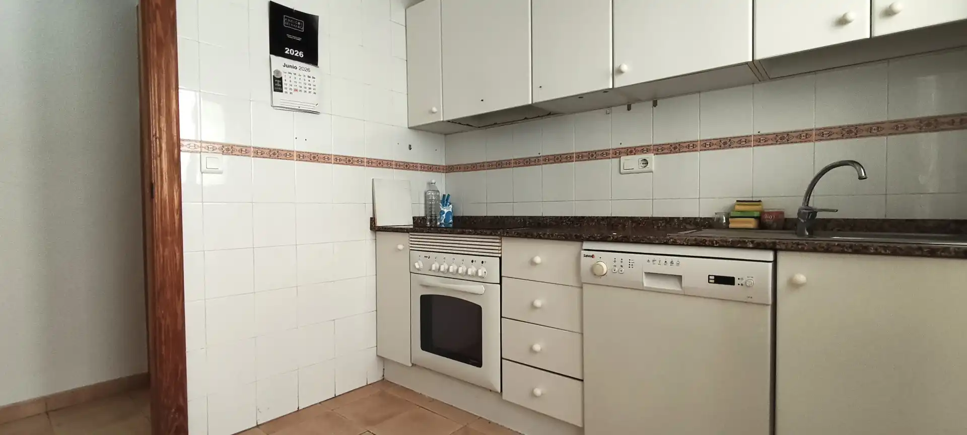 Kitchen of Flat for rent in Alicante / Alacant  with Air Conditioner, Furnished and Oven