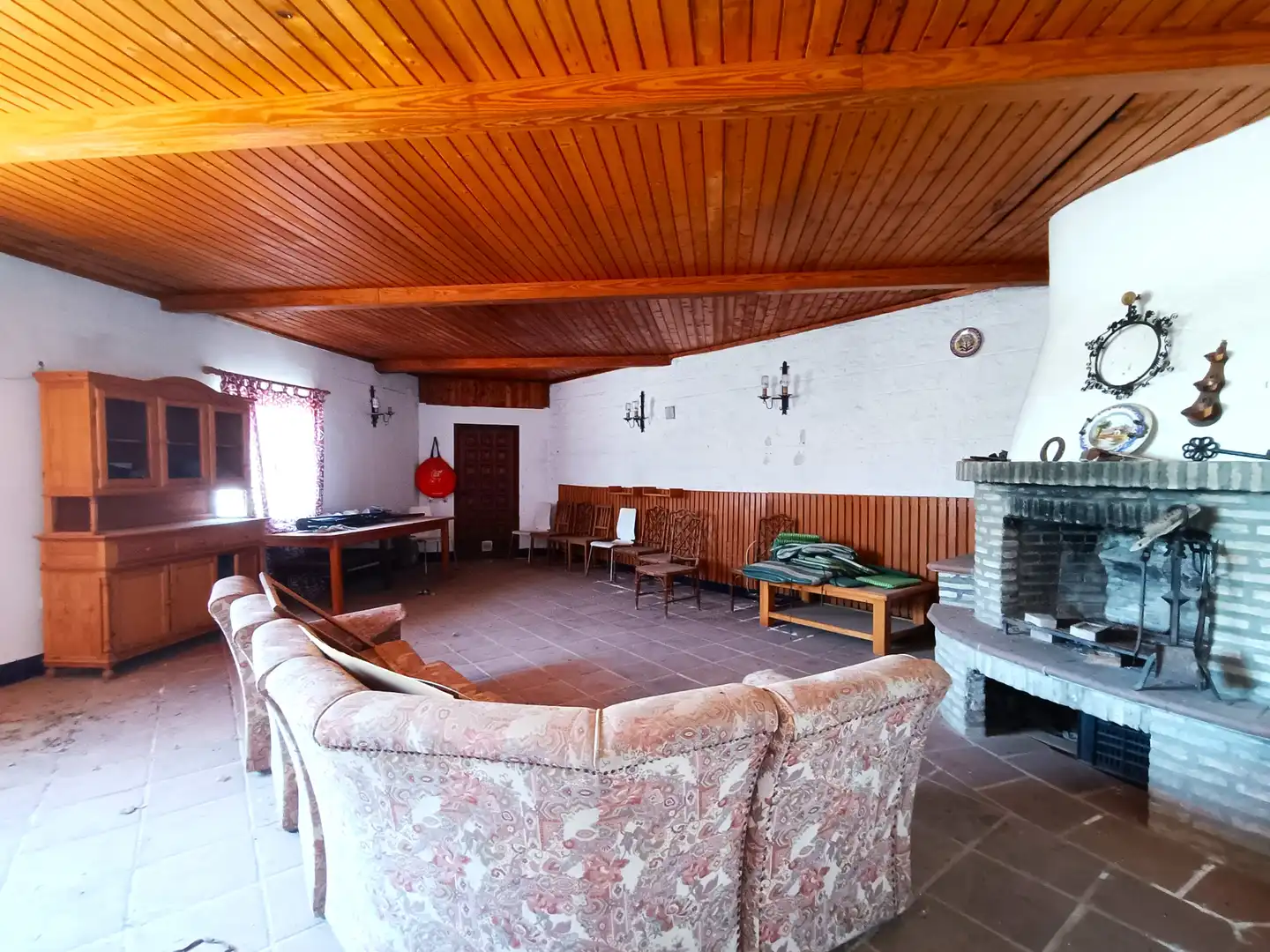 Sala de estar de Casa o chalet en venta en Espartinas con Aire acondicionado, Jardín privado y Terraza