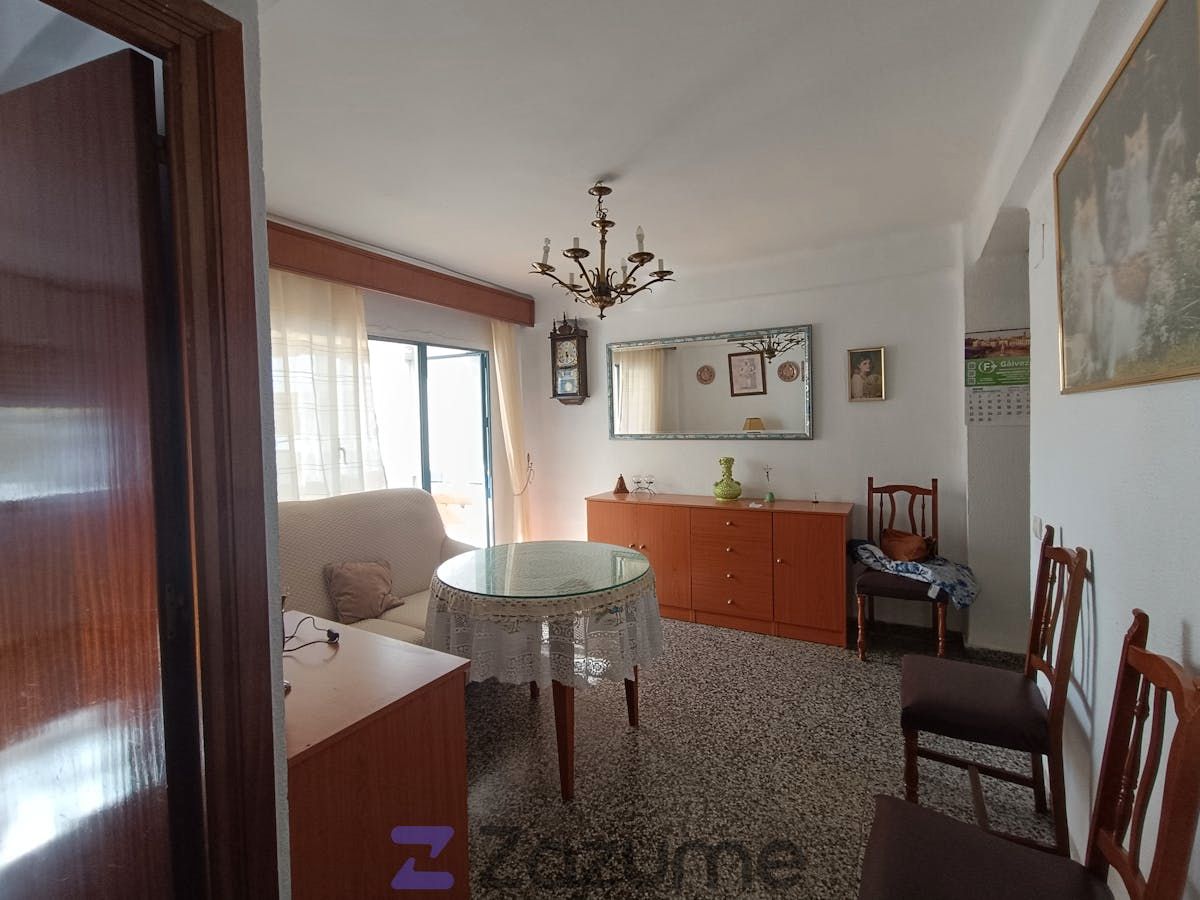 Living room of Flat for rent in Málaga Capital  with Terrace, Furnished and Oven