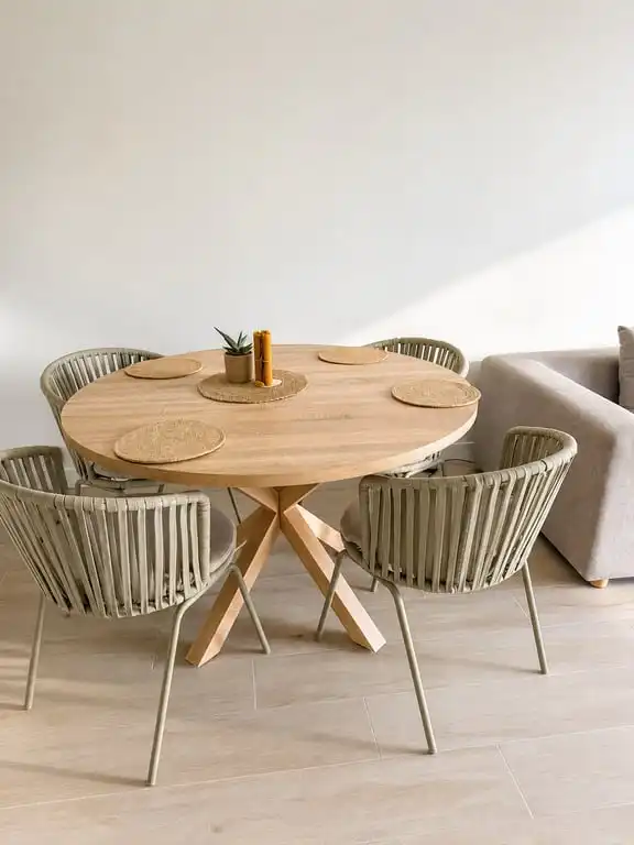 Comedor de Apartamento en venta en Jávea / Xàbia con Aire acondicionado, Jardín privado y Terraza