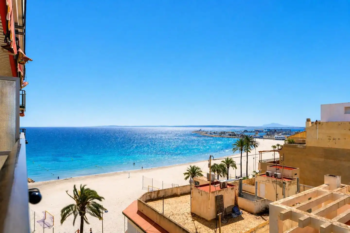 Exterior view of Flat for sale in Santa Pola  with Air Conditioner and Terrace