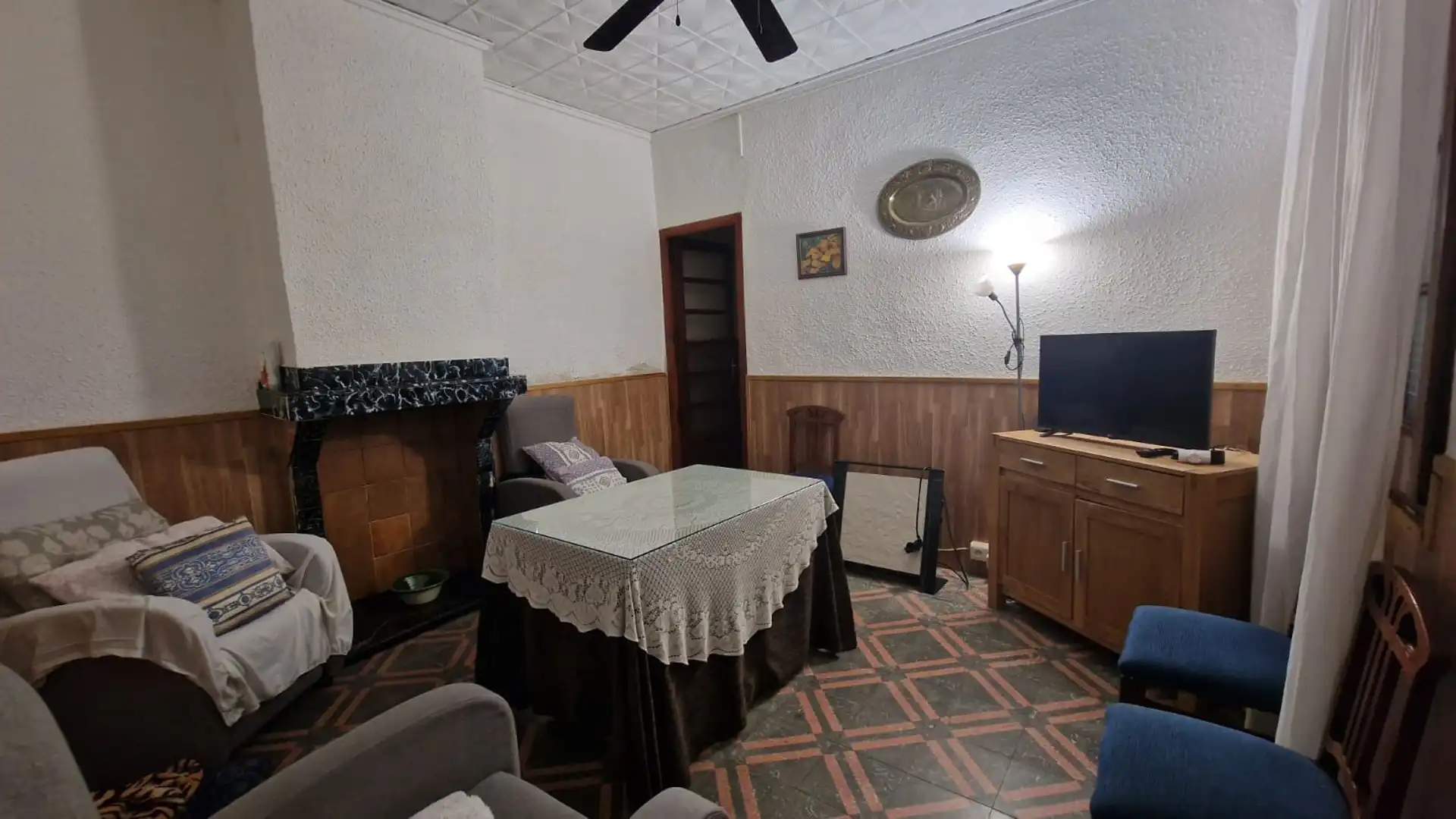 Sala de estar de Piso en venta en Carcaixent