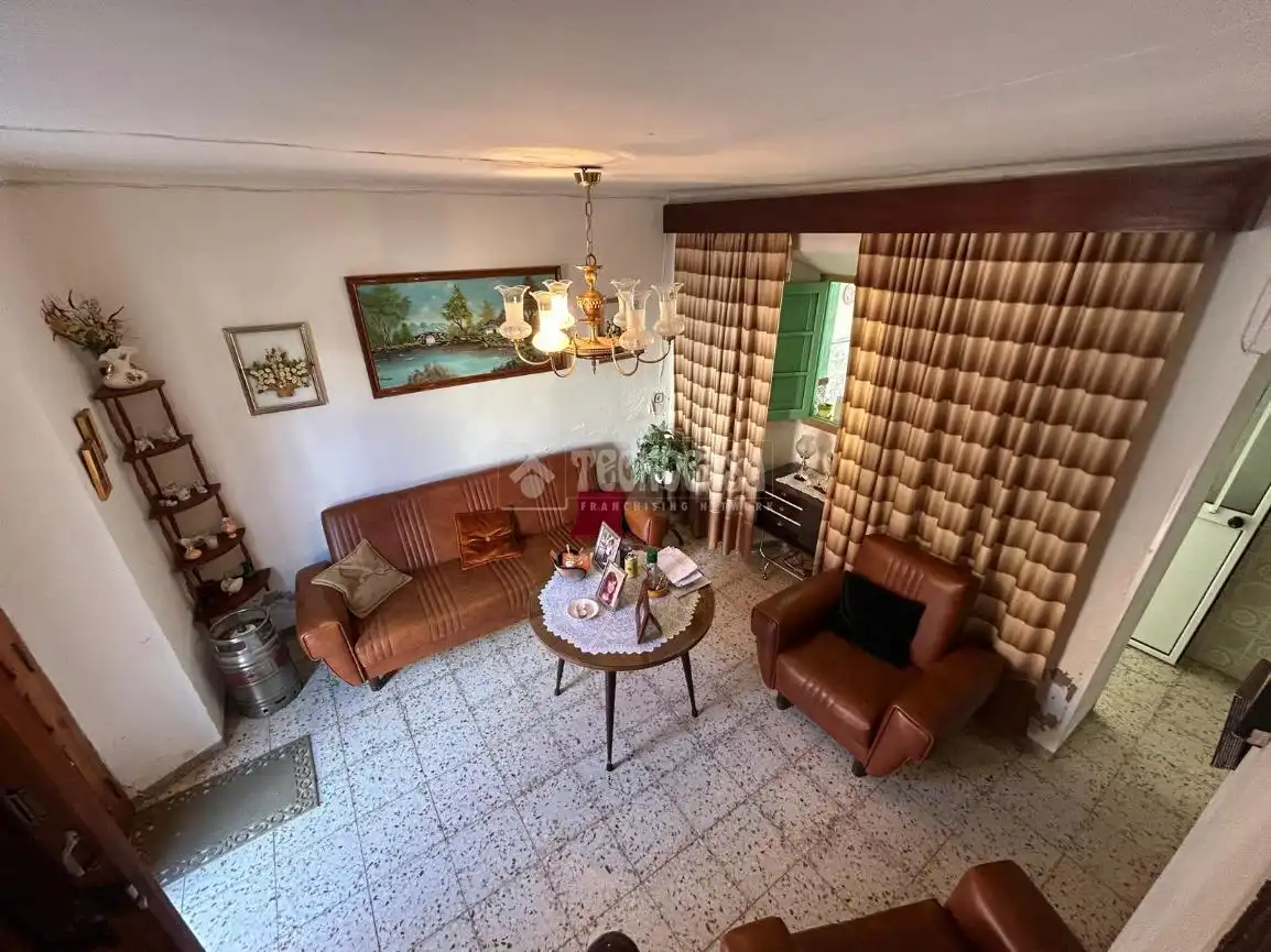 Sala de estar de Casa adosada en venta en Antequera con Terraza