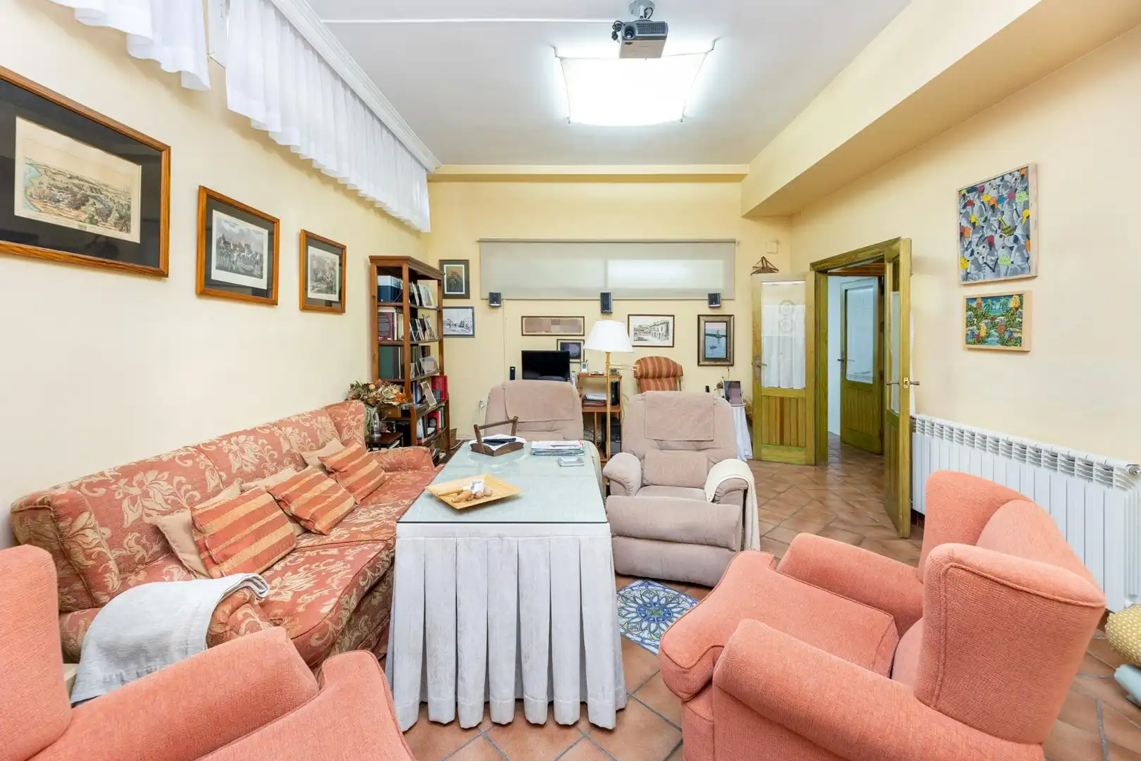 Living room of Houses for sale in Granada  with Air Conditioner, Heating and Private garden