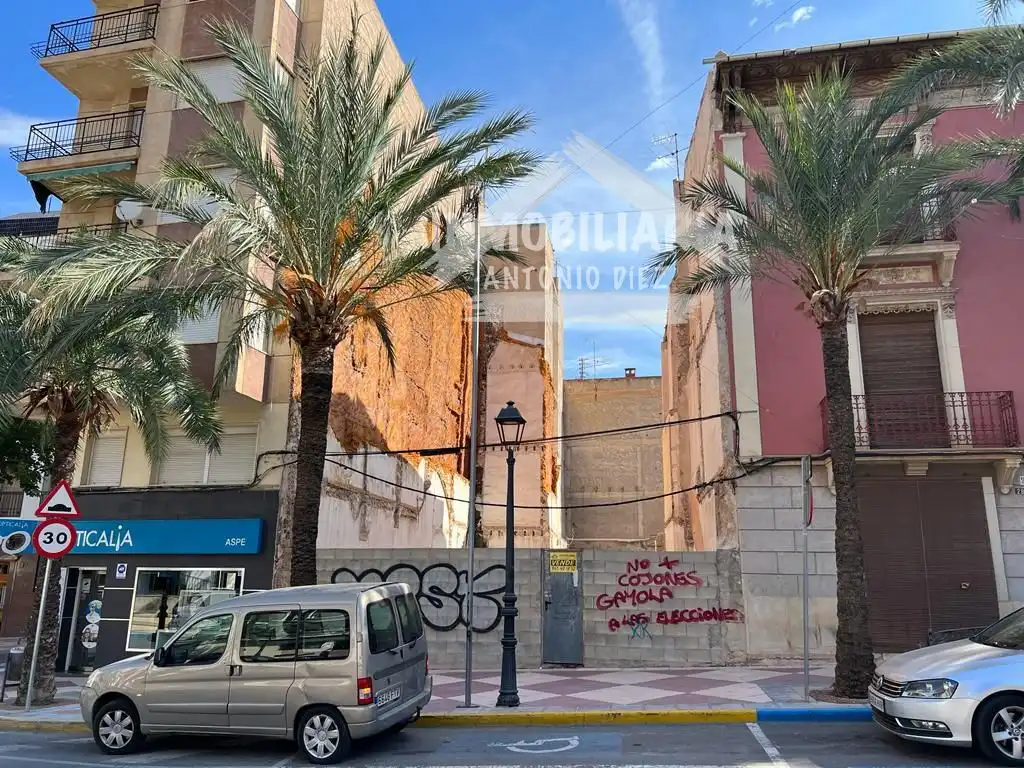 Residential land for sale in Aspe Centro, imagen 4