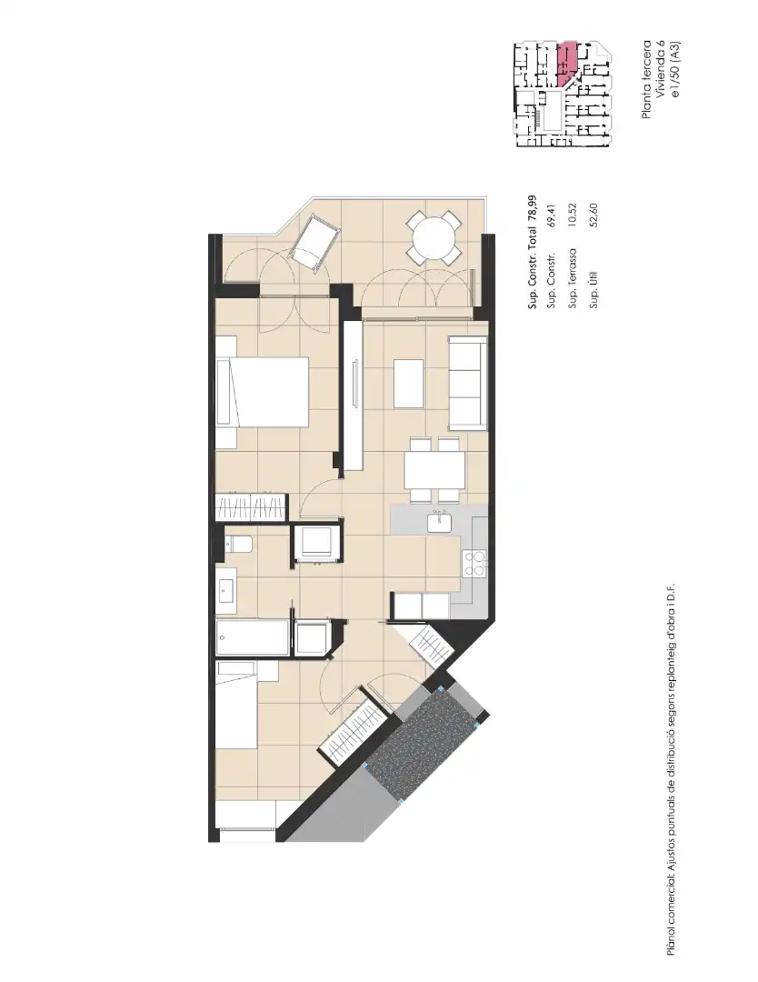 Wohnung mit Aufzug zum Verkauf in Platja Gran, imagen 15