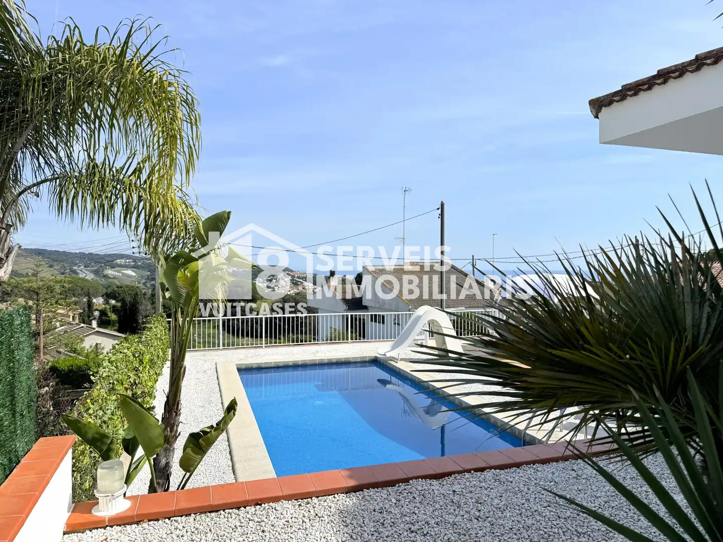 Vista exterior de Casa adosada en venta en Sant Pol de Mar con Calefacción, Jardín privado y Terraza
