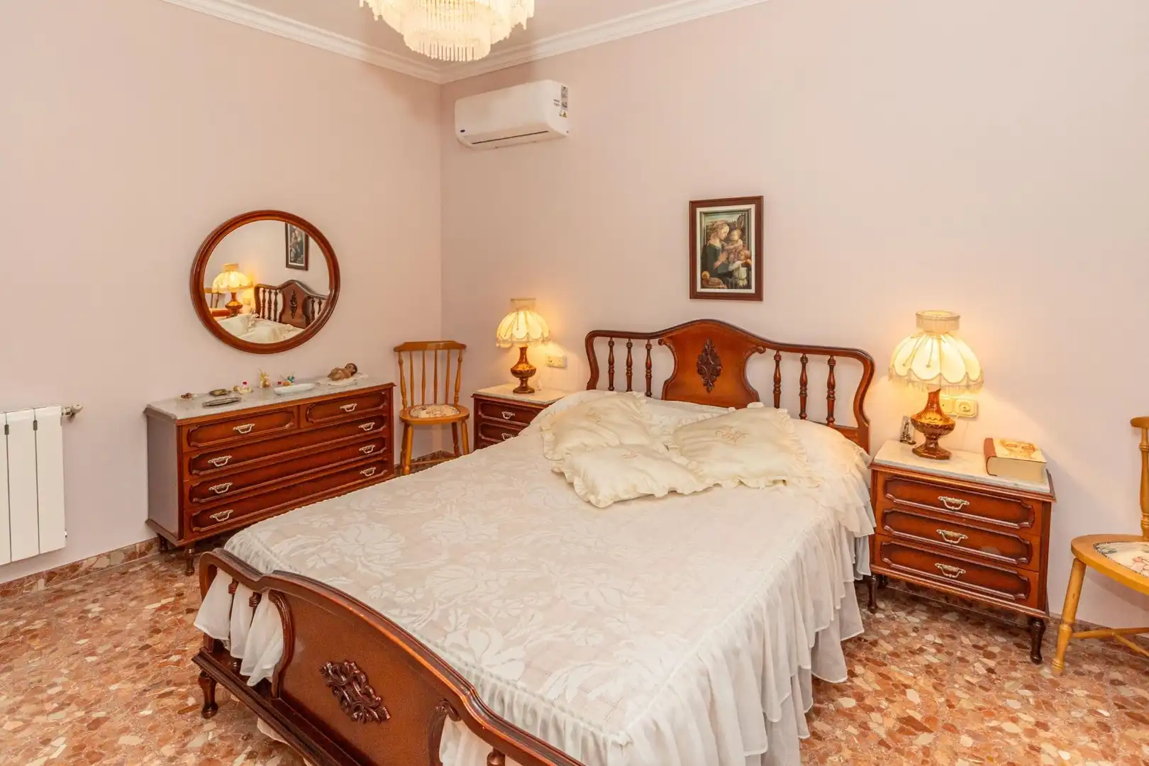 Bedroom of Houses for sale in Aldeire  with Air Conditioner, Heating and Balcony