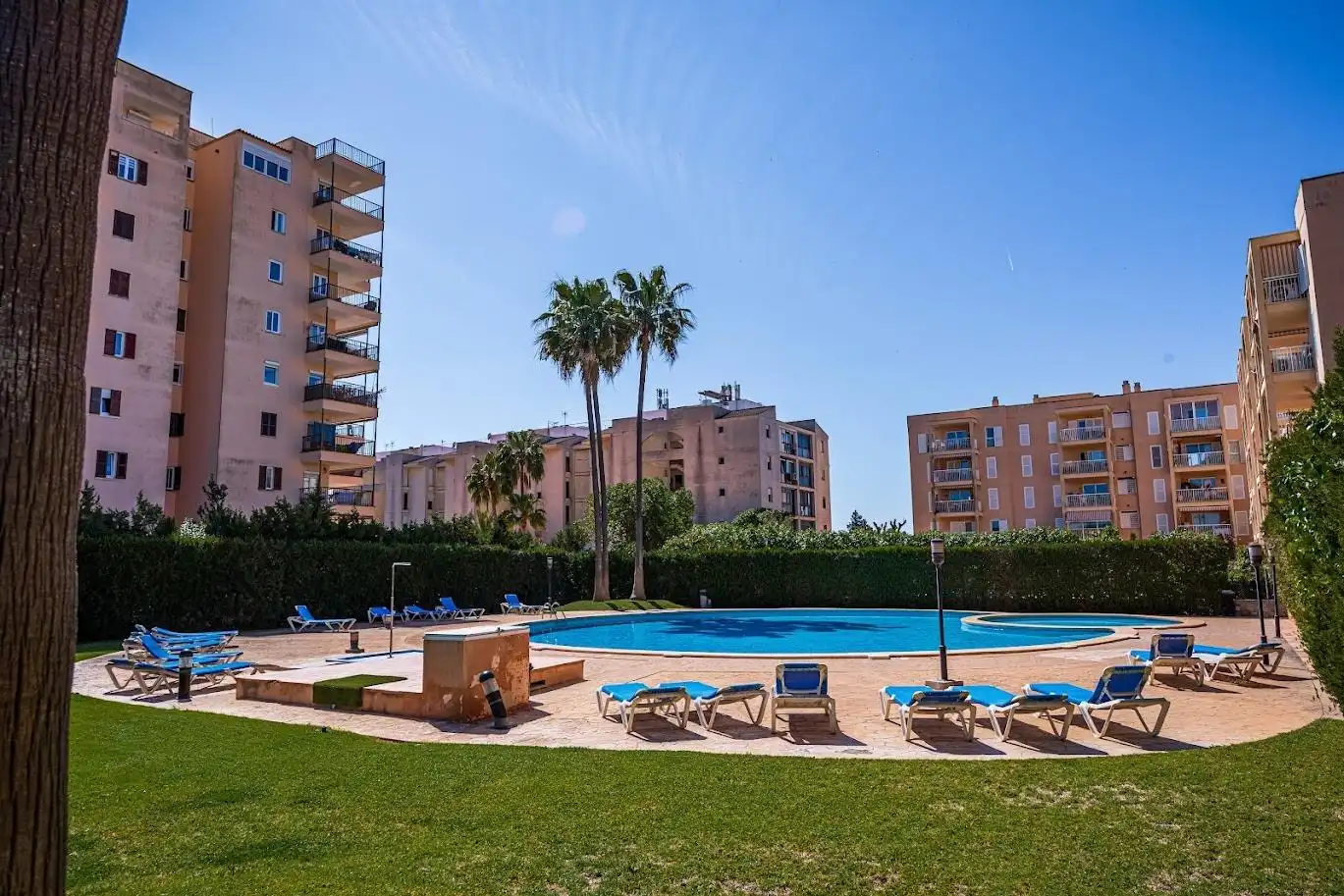 Swimming pool of Ground floor for sale in Llucmajor  with Air Conditioner, Private garden and Terrace