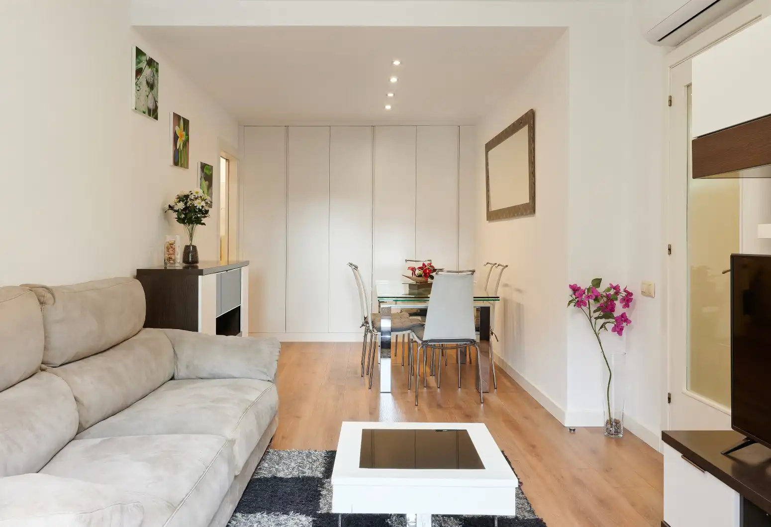 Sala de estar de Piso en venta en Les Corts