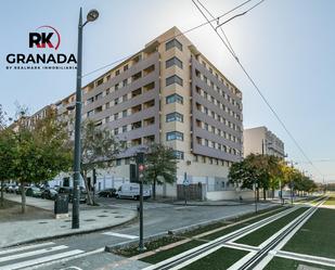 Exterior view of Flat for sale in  Granada Capital  with Heating, Parquet flooring and Terrace