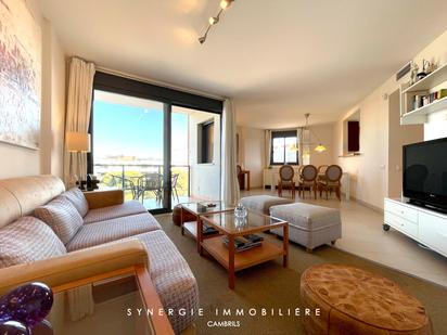 Sala d'estar de Àtic en venda en Cambrils amb Aire condicionat, Terrassa i Balcó