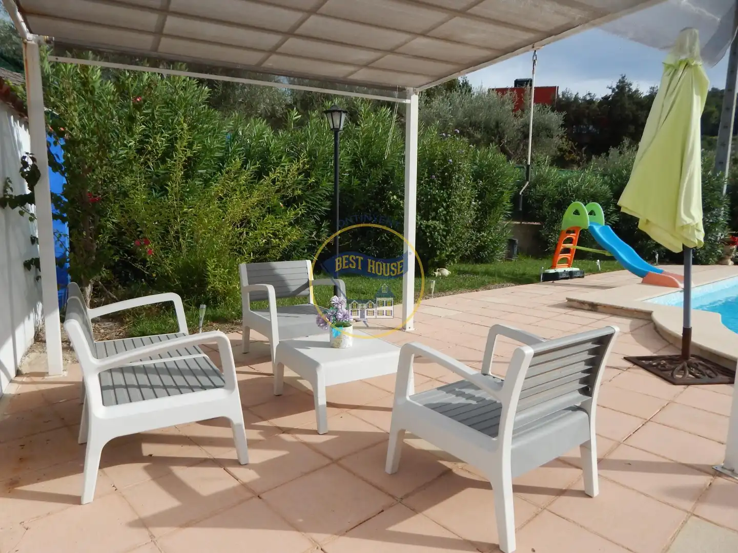 Terrassa de Casa o xalet en venda en Ontinyent amb Calefacció, Jardí privat i Terrassa