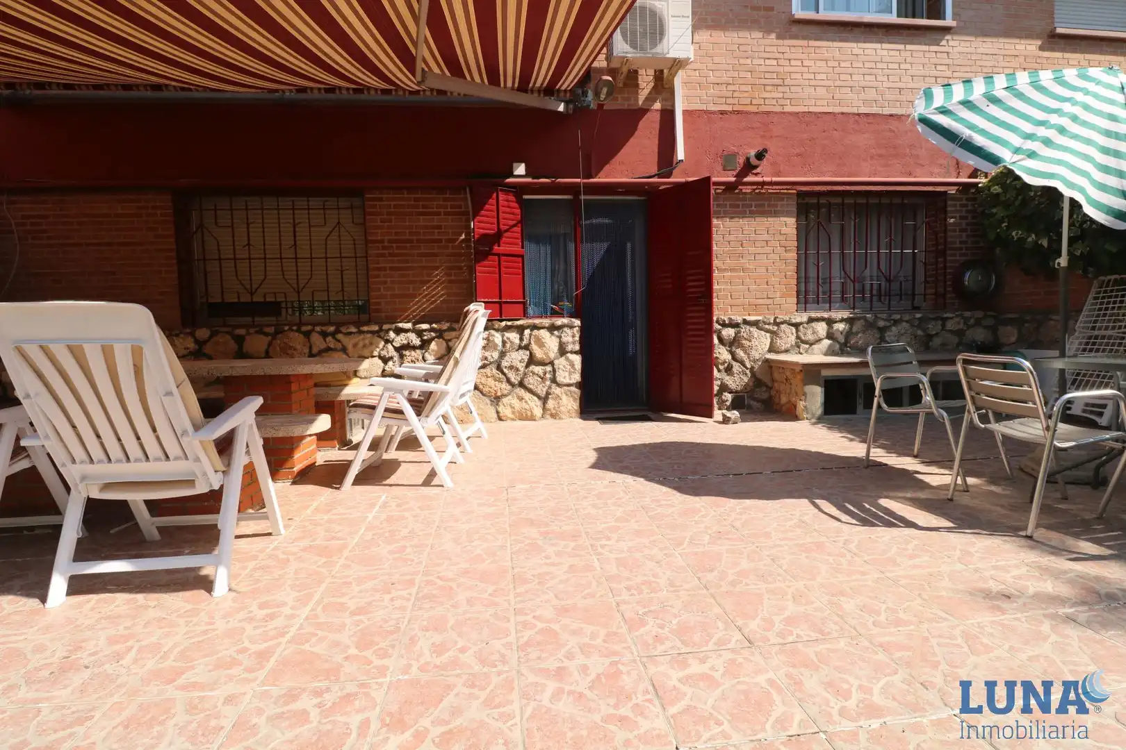 Terraza de Casa adosada en venta en Getafe con Calefacción y Trastero