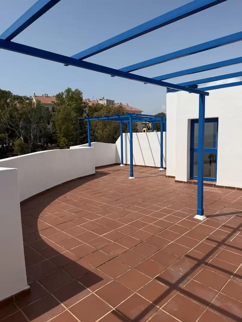 Terrasse von Wohnungen zum Verkauf in Benalmádena mit Klimaanlage, Heizung und Terrasse