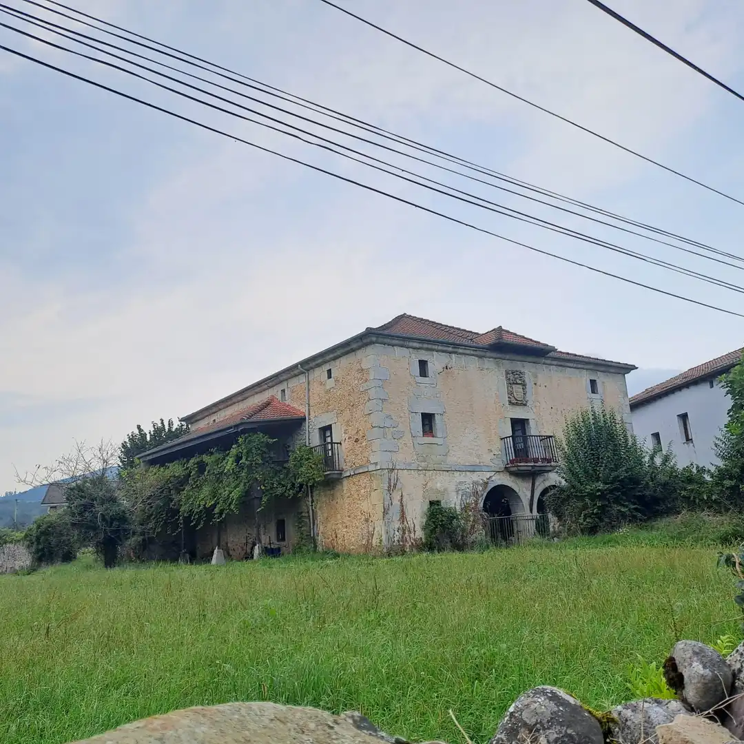 Exterior view of Houses for sale in Ruesga  with Private garden, Furnished and Balcony