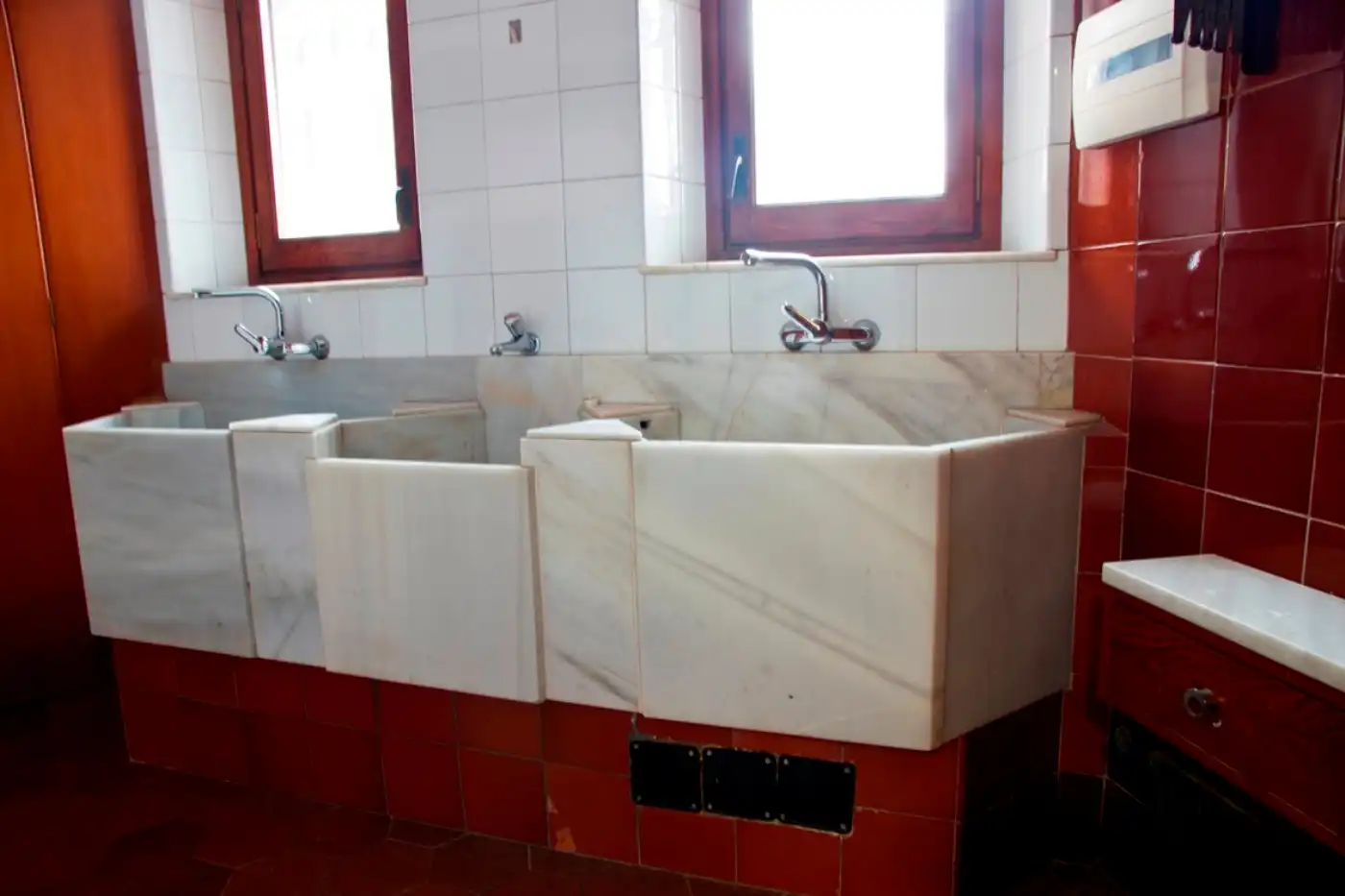Bathroom of Houses for sale in Riudecanyes  with Private garden, Terrace and Swimming Pool