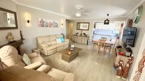 Living room of Flat for sale in Benalmádena  with Heating, Private garden and Terrace