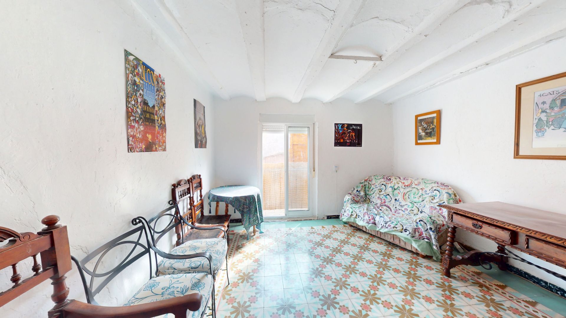 Bedroom of Flat for sale in Alcoy / Alcoi  with Storage room, Balcony and Alarm