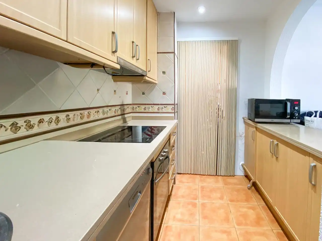 Kitchen of Flat for sale in Santa Pola  with Air Conditioner, Terrace and Furnished