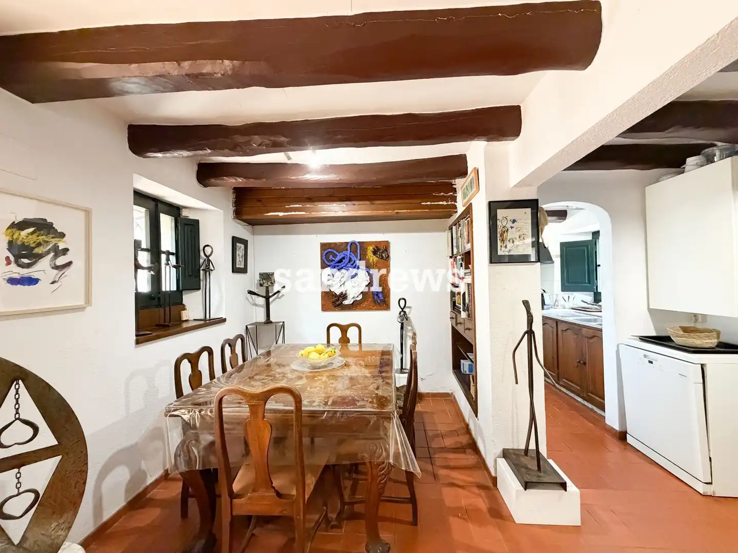 Comedor de Finca rústica en venta en Rabós con Aire acondicionado, Calefacción y Piscina