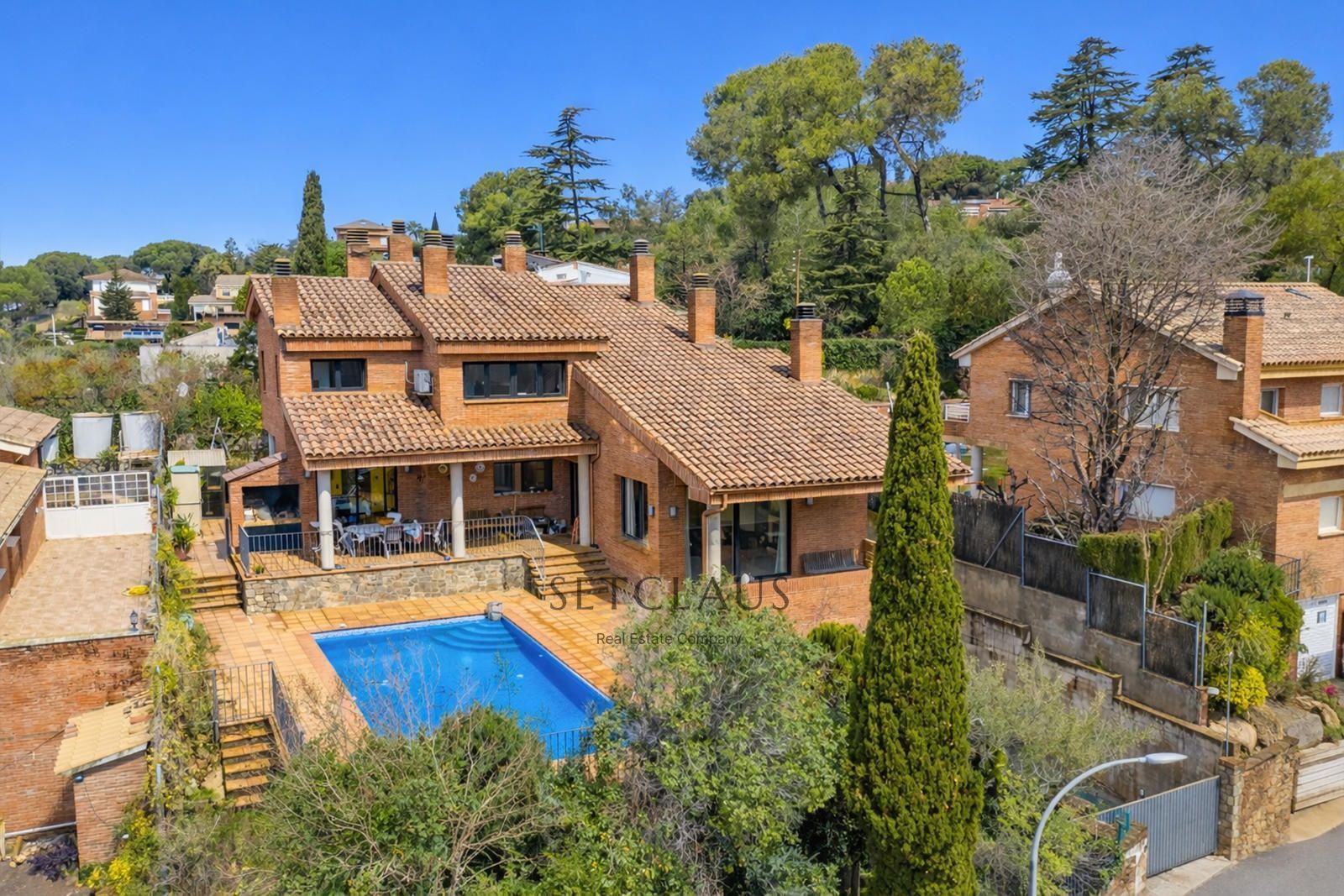 Vista exterior de Casa o chalet en venta en Vallromanes con Aire acondicionado, Calefacción y Jardín privado