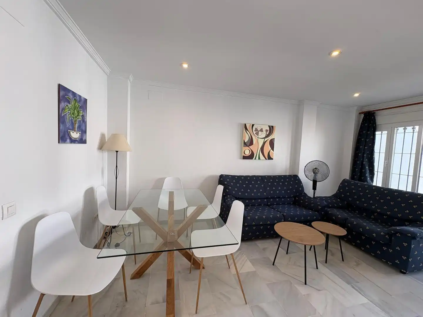 Dining room of Apartments for sale in Chiclana de la Frontera  with Private garden, Terrace and Furnished