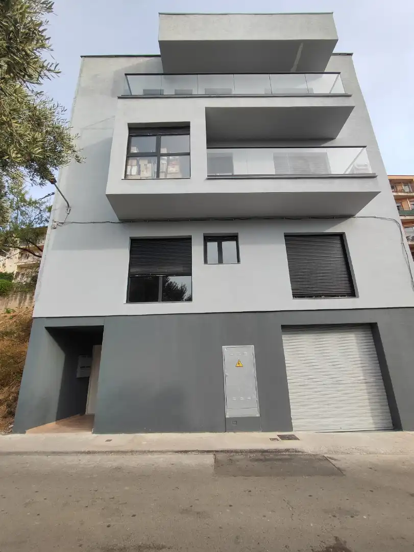 Exterior view of Flat for sale in Gelida  with Air Conditioner, Heating and Parquet flooring