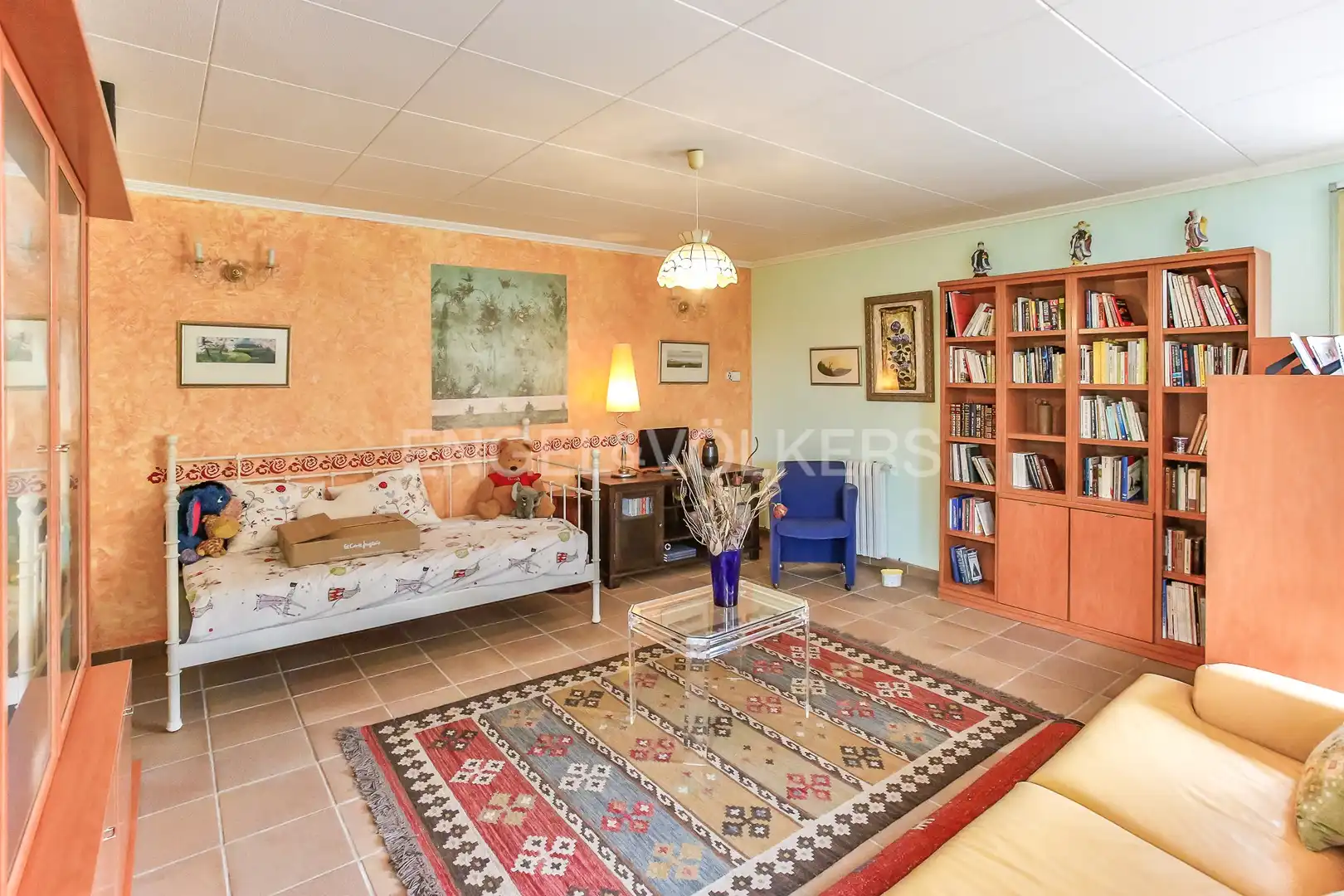 Sala de estar de Casa o chalet en venta en Santa Coloma de Cervelló con Calefacción, Jardín privado y Parquet