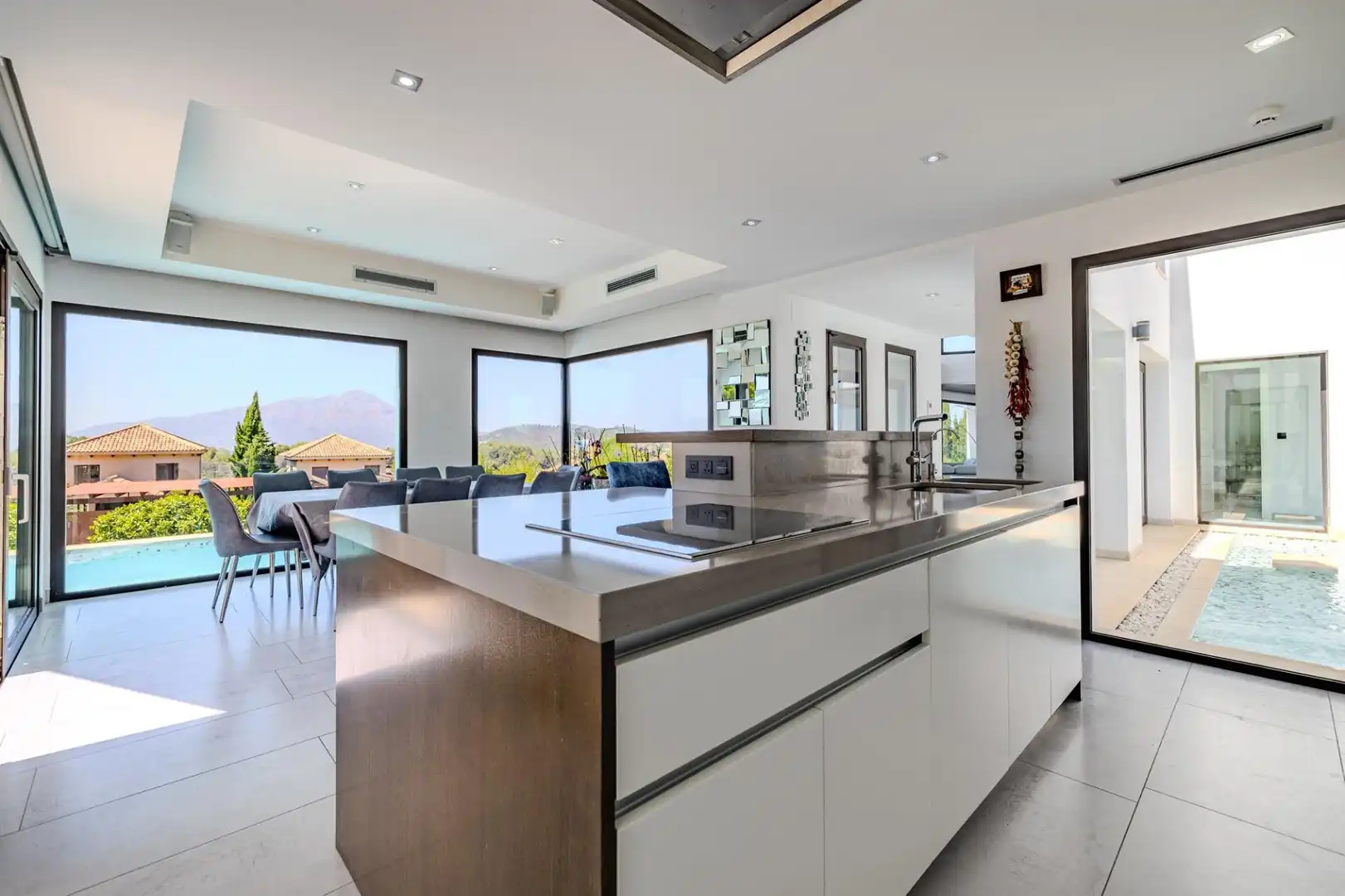 Kitchen of Houses for sale in Jávea / Xàbia  with Air Conditioner, Heating and Private garden