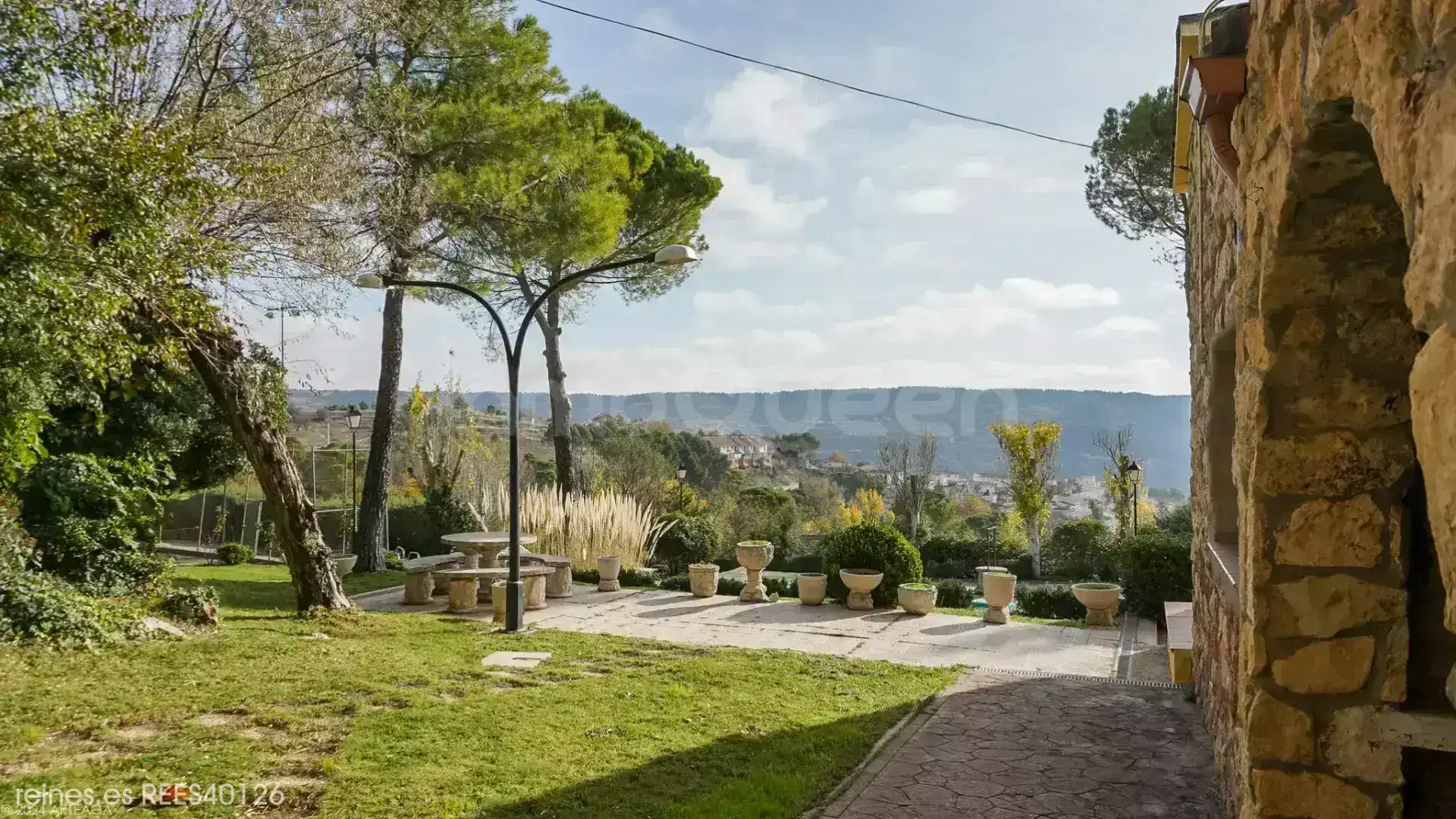 Terrassa de Casa o xalet en venda en Orusco de Tajuña amb Calefacció, Jardí privat i Terrassa