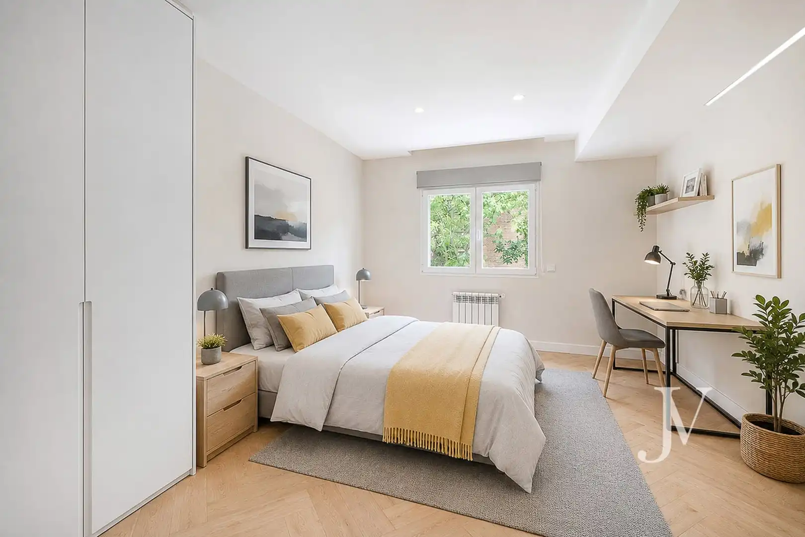 Schlafzimmer von Wohnung zum Verkauf in Madrid mit Heizung