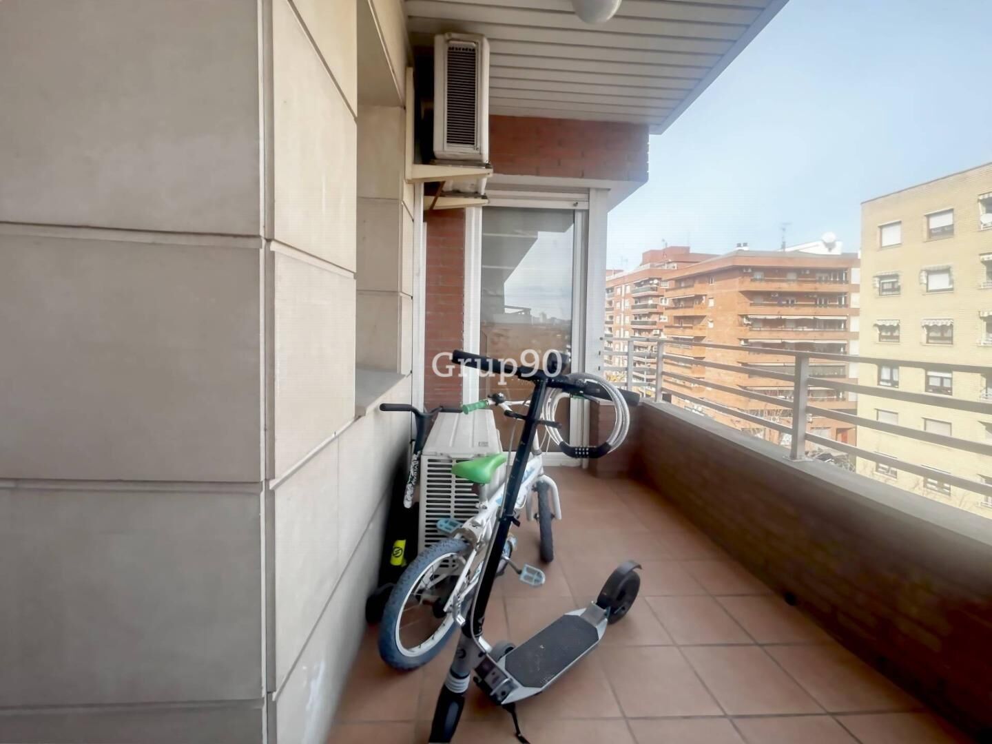 Balcony of Flat for sale in  Lleida Capital  with Air Conditioner, Heating and Storage room