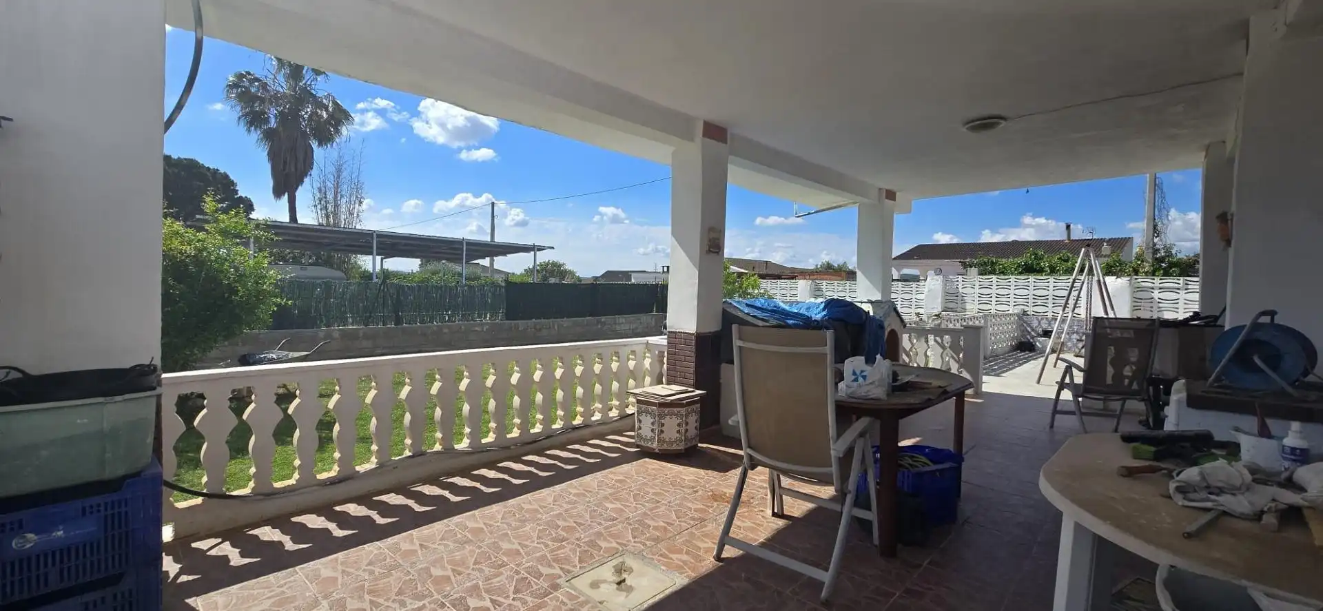 Terraza de Casa o chalet en venta en Llíria con Jardín privado, Terraza y Piscina comunitaria