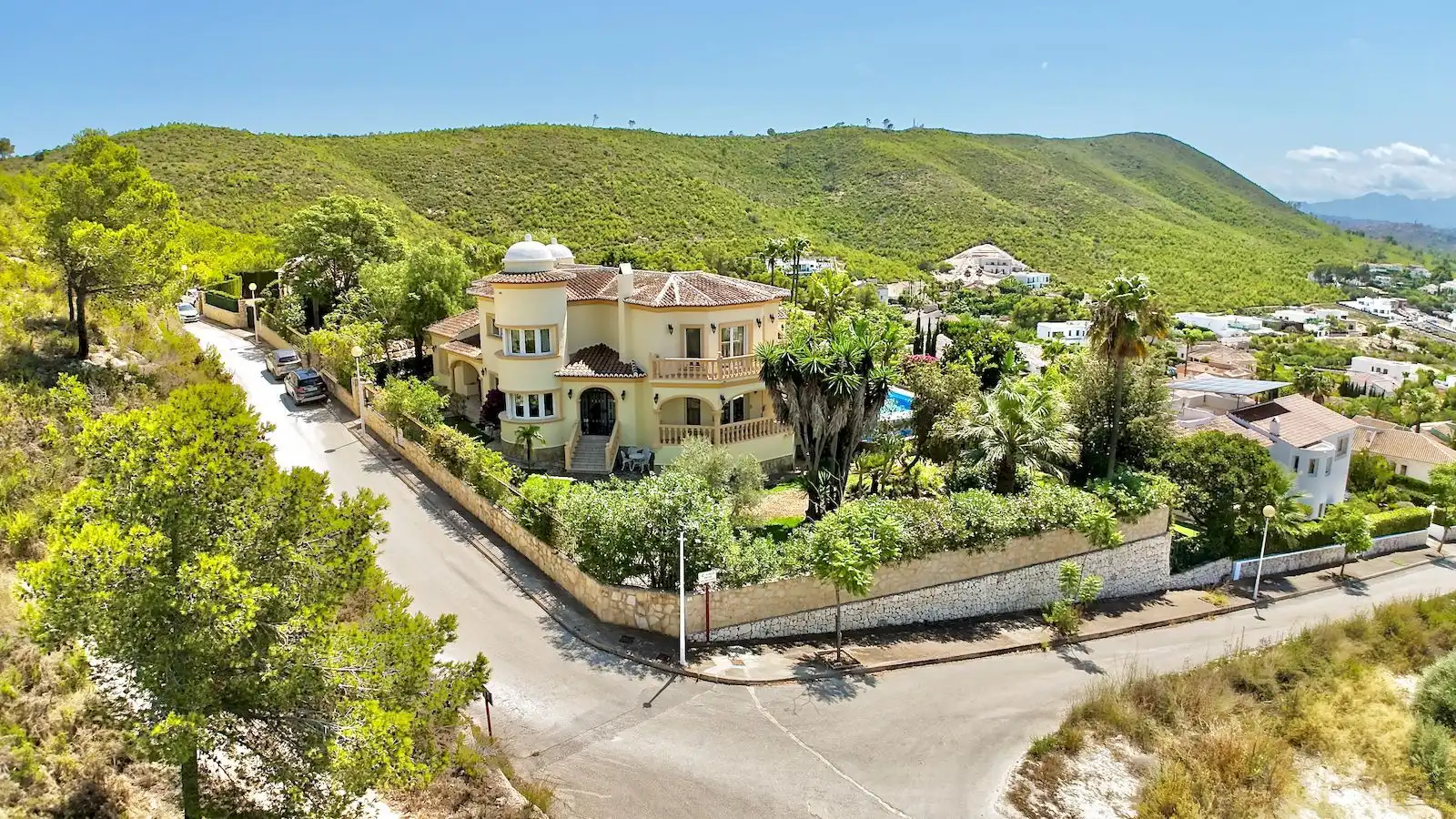 Exterior view of Houses for sale in Jávea / Xàbia  with Heating, Private garden and Terrace