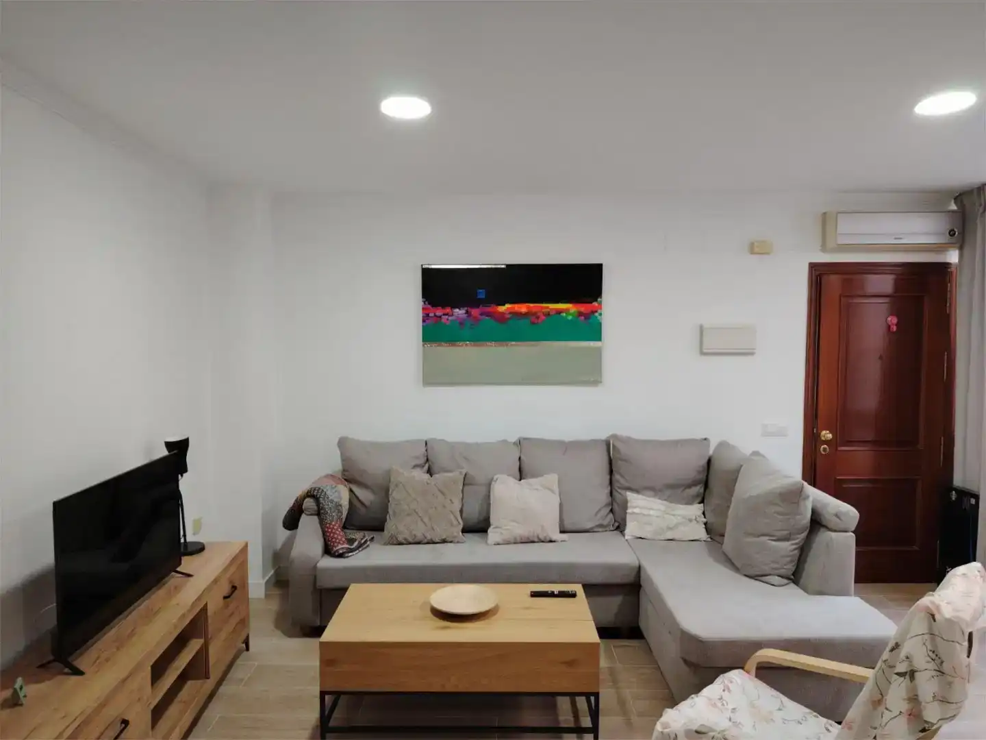 Living room of Flat for rent in El Pópulo - Santa María 