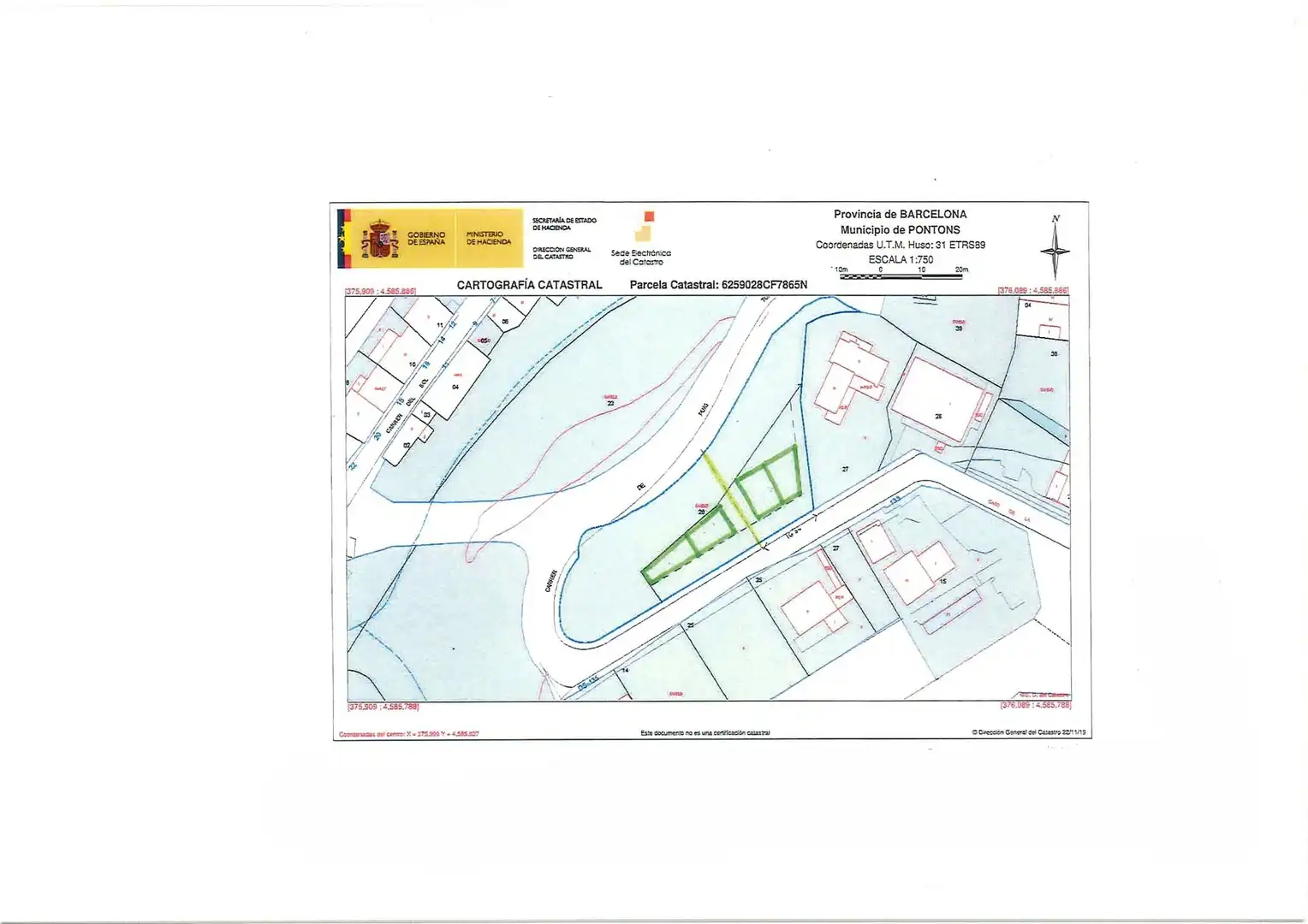 Residential land for sale in Pontons, imagen 7