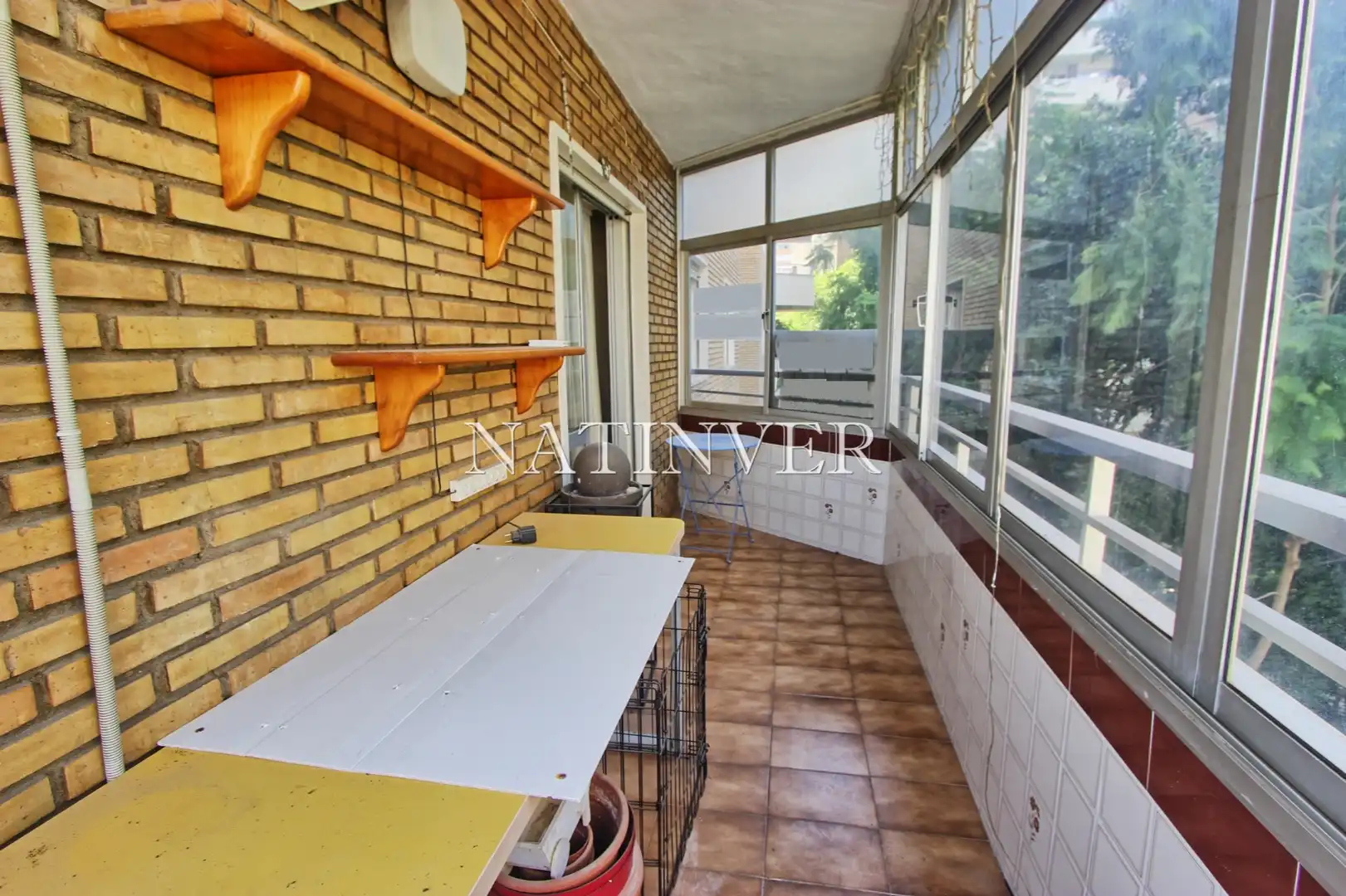 Balcony of Flat for sale in Málaga  with Air Conditioner and Terrace