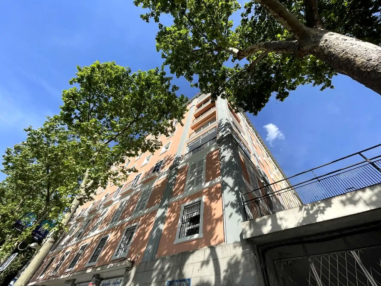 Vista exterior de Apartament de lloguer en Madrid amb Aire condicionat, Calefacció i Moblat