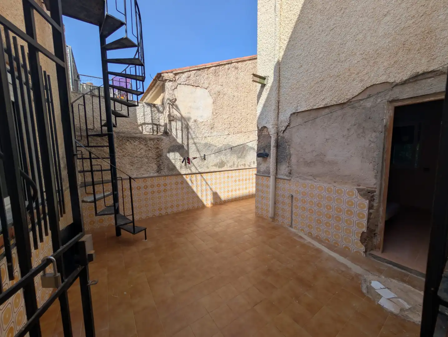 Terraza de Casa o chalet en venta en Cartagena con Jardín privado, Trastero y Amueblado