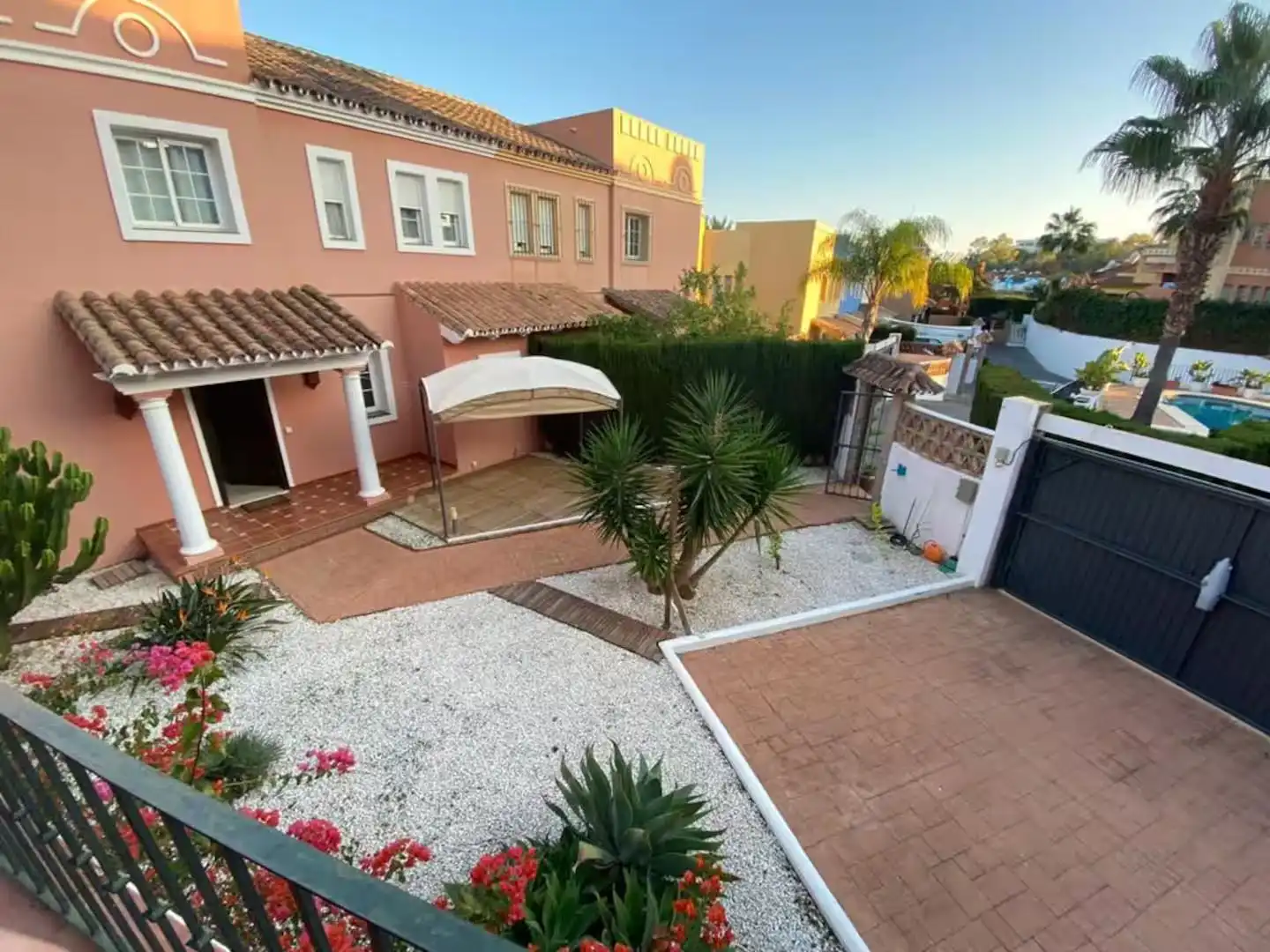Jardí de Casa o xalet de lloguer en San Pedro de Alcántara