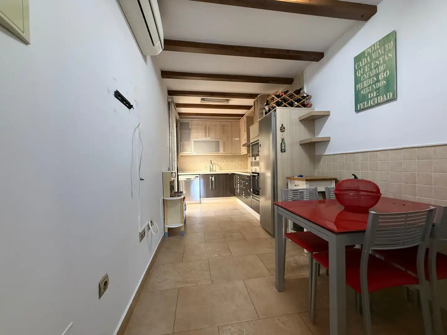 Cocina de Casa adosada en venta en San Pedro del Pinatar con Aire acondicionado, Calefacción y Jardín privado