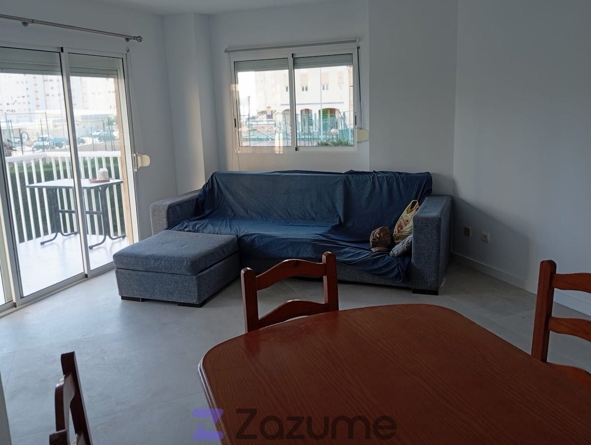 Wohnzimmer von Wohnung zur Miete in El Campello mit Heizung, Terrasse und Schwimmbad